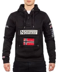 Geographical Norway Kapuzenpullover Herren Hoodie bagymclass Schwarz