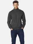 Babista Langarmshirt mit Stehkragen Dunkelgrau/Grau/Dunkelblau