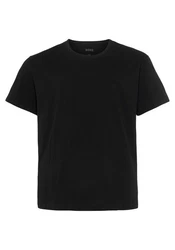 BOSS Rundhalsshirt B-TShirtRN 2P Comfor Weiß/Schwarz