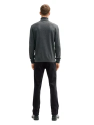 TOM TAILOR Chinohose JERSEY SLIM CHINO Travis schwarz