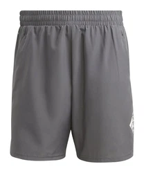 adidas Performance AEROREADY DESIGNED FOR MOVEMENT SHORTS Dunkelgrau/Hellgrau/Grau/Silber