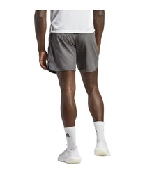 adidas Performance AEROREADY DESIGNED FOR MOVEMENT SHORTS Dunkelgrau/Hellgrau/Grau/Silber