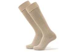 Stockerpoint Trachtensocken Modell OC-Markus (1-Paar) Khaki/Beige/Weiß