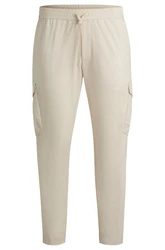 BOSS GREEN Cargohose T_Urbanex-CargoLight Grün
