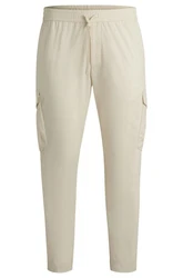 BOSS GREEN Cargohose T_Urbanex-CargoLight Grün
