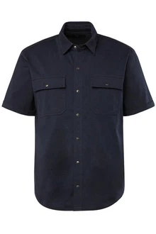 JP1880 Kurzarmhemd Modern Fit Kent-Kragen