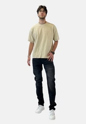 Elara Slim-fit-Jeans Herren Jeans Slim Fit Hose Denim Stretch Khaki/Beige