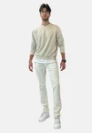 Elara Slim-fit Jeans Herren Jeans Slim Fit Hose Denim Stretch (1-tlg) Khaki/Weiß/Hellgrün/Creme/Grau Elara Slim-fit Jeans Herren Jeans Slim Fit Hose Denim Stretch (1-tlg) Khaki/Weiß/Hellgrün/Creme/Grau