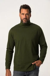 JP1880 T-Shirt Rollkragen-Shirt Basic Jersey 