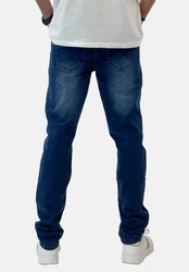Elara Slim-fit-Jeans Herren Slim Fit Hose Denim Stretch Weiß/Hellblau/Creme/Braun