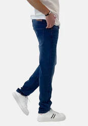 Elara Slim-fit-Jeans Herren Slim Fit Hose Denim Stretch Weiß/Hellblau/Creme/Braun