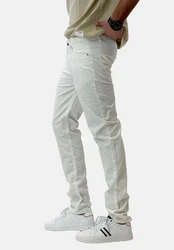 Elara Slim-fit-Jeans Herren Slim Fit Hose Denim Stretch Khaki/Beige