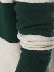 Andrew James Strickpullover Dunkelgrün/Grün
