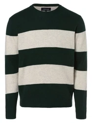Andrew James Strickpullover Dunkelgrün/Grün