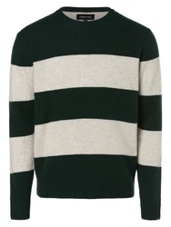 Andrew James Strickpullover Dunkelgrün/Grün