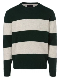 Andrew James Strickpullover Dunkelgrün/Grün
