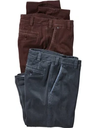 Stoffhose COSTILEO aus elastischem Baumwoll-Mix