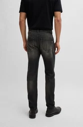 BOSS 5-Pocket Jeans H-Delaware Grau/Schwarz/Dunkelgrau