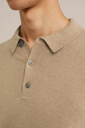 WE Fashion Poloshirt Khaki/Braun/Beige