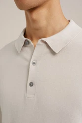 WE Fashion Poloshirt Beige/Khaki/Braun/Grau/Weiß/Creme