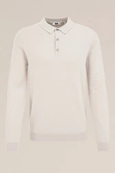 WE Fashion Poloshirt Beige/Khaki/Braun/Grau/Weiß/Creme