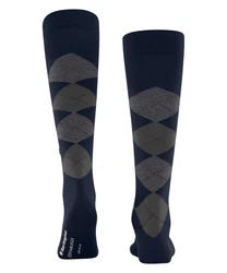 Burlington Kniestrümpfe Edinburgh Dunkelblau/Blau
