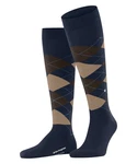 Burlington Kniestrümpfe Edinburgh Dunkelblau/Blau