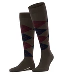 Burlington Kniestrümpfe Edinburgh Khaki/Dunkelgrün/Bordeaux/Dunkelrot/Grün/Grau