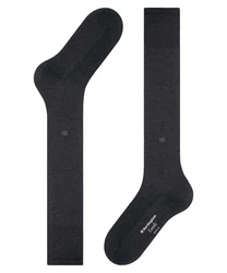 Burlington Kniestrümpfe Leeds Schwarz/Grau/Dunkelgrau
