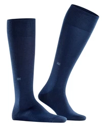 Burlington Kniestrümpfe Leeds Dunkelblau/Blau