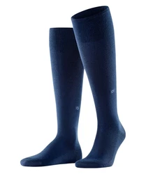 Burlington Kniestrümpfe Leeds Dunkelblau/Blau