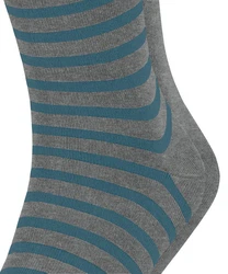 Esprit Socken Fine Stripe 2-Pack Grau/Dunkelblau/Dunkelgrau