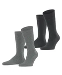 Esprit Socken Fine Dot 2-Pack Dunkelgrau/Grau/Schwarz