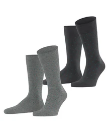Socken Fine Dot 2-Pack (2-Paar) aus Biobaumwolle