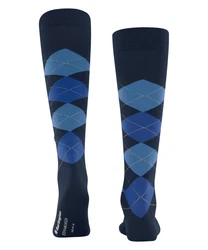Burlington Kniestrümpfe Edinburgh Blau/Dunkelblau/Hellblau