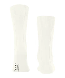 FALKE Socken Lhasa Rib Weiß/Creme