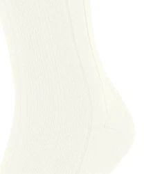 FALKE Socken Lhasa Rib Weiß/Creme