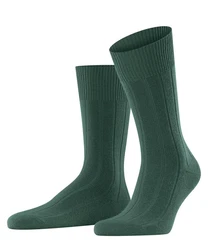 FALKE Socken Lhasa Rib Grün/Dunkelgrün