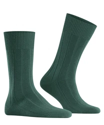 FALKE Socken Lhasa Rib Grün/Dunkelgrün