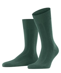 FALKE Socken Lhasa Rib Grün/Dunkelgrün