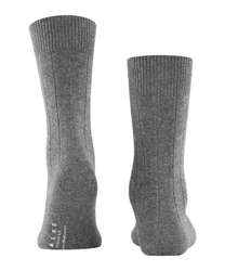 FALKE Socken Lhasa Rib Dunkelgrau/Grau