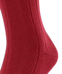 FALKE Socken Lhasa Rib Dunkelrot/Lila/Rot