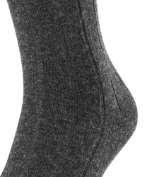FALKE Socken Lhasa Rib Dunkelgrau/Schwarz/Grau