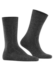 FALKE Socken Lhasa Rib Dunkelgrau/Schwarz/Grau
