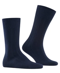 FALKE Socken Lhasa Rib Dunkelblau/Blau