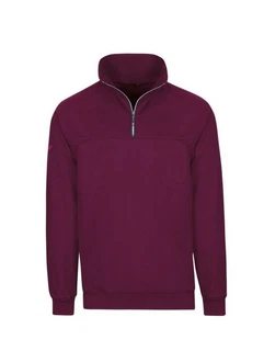 Trigema Sweatshirt mit Reißverschluss rot Trigema Sweatshirt mit Reißverschluss rot