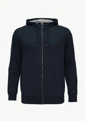 s.Oliver Allwetterjacke Sweatshirt-Jacke mit Kapuze 