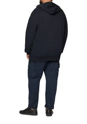 s.Oliver Allwetterjacke Sweatshirt-Jacke mit Kapuze 