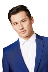 Digel Anzugsakko Allan Blau/Dunkelblau