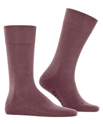 FALKE Funktionssocken Sensitive New York (1-Paar) Rosa/Lila/Dunkelrot